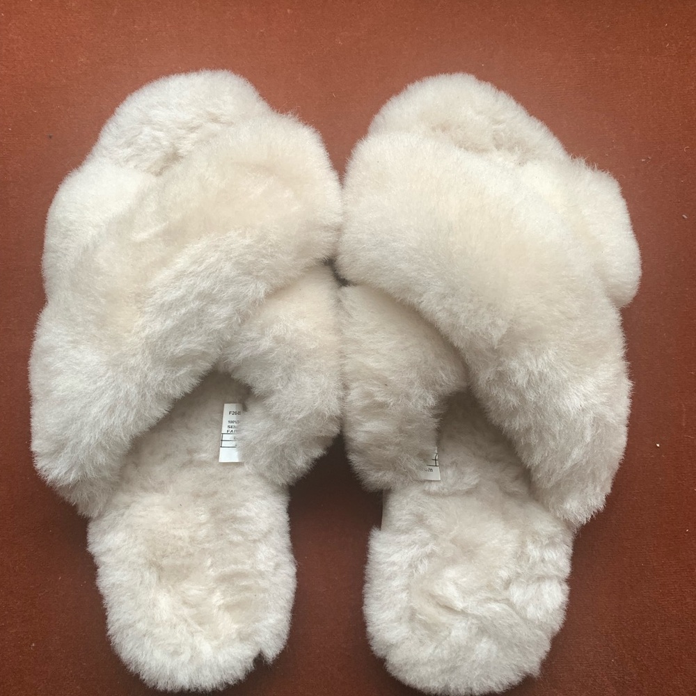 Emu Australia Cream Mayberry Shearling Slippers